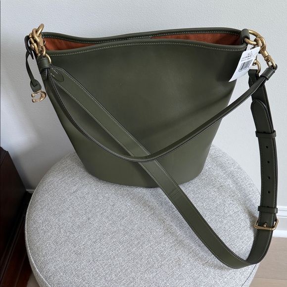 Coach Handbags - Coach Olive Green Shoulder Bag